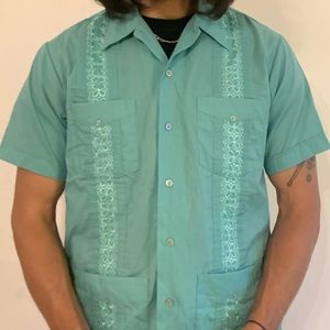 Vintage Havana Guyabera shirt